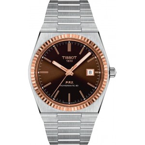 Tissot PRX Powermatic 18K Gold Bazel
